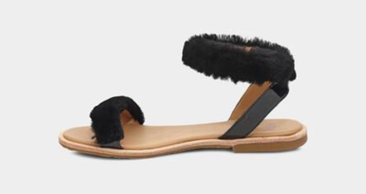 Ugg fluff springs patent sandal discount